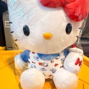 Hello Kitty Plush Doll with Red Bow